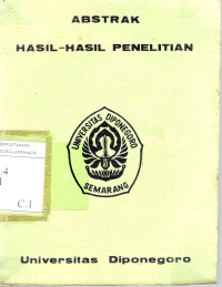 Abstrak Hasil-hasil Penelitian