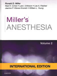 Miller's Anesthesia Vol. 2