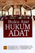 Buku Ajar Hukum Adat