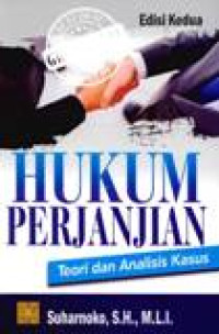 Hukum Perjanjian - Teori Dan Analisis Kasus