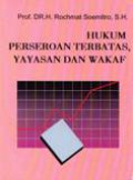 Hukum Perseroan Terbatas, Yayasan Dan Wakaf