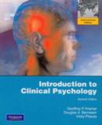 Introduction To Clinical Psychology