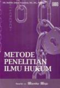 Metode Penelitian Ilmu Hukum