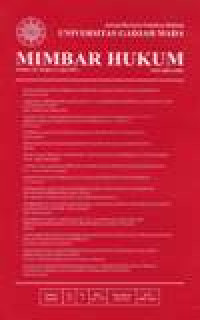 MImbar Hukum Volume 24 Nomer 2, Juni 2012