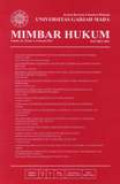 Mimbar Hukum Volume 25 Nomor 1, Februari 2013