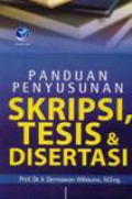 Panduan Penyusunan Skripsi, Tesis, Dan Disertasi