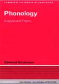 Phonology: Analysis And Theory