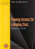 Planning Lessons For A Reading Class, RELC Portfolio Series 6