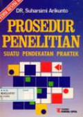 Prosedur Penelitian : Suatu Pendekatan Praktek, Revisi III