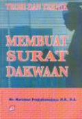 Teori Dan Teknik Membuat Surat Dakwaan