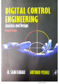 Digital Control Engineering : Analysis and Design