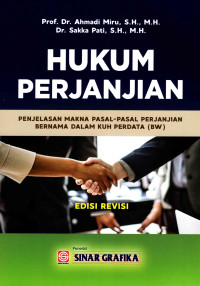 Hukum Perjanjian: Penjelasan Makna Pasal-Pasal Perjanjian Bernama Dalam KUH Perdata (BW)