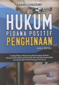 Hukum Pidana Positif Penghinaan