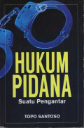 Hukum Pidana Suatu Pengantar