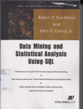 Data Mining And Statistical Analysis Using SQL