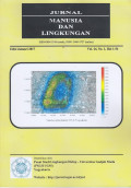 Manusia Dan Lingkungan VOL 24 NO 1