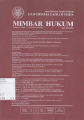 Mimbar Hukum VOL. 30 NO. 1-2