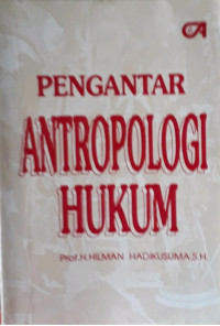 Pengantar Antropologi Hukum