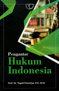 Pengantar Hukum Indonesia