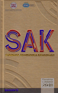 SAK : Standar Akuntansi Keuangan Bagian B