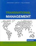 Transnational Management : Text, Cases, And Readings In Cross-Border Management Ed.6