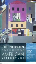 The Norton Anthology American Literature Vol 2 Beginnings to 1865 To The Present